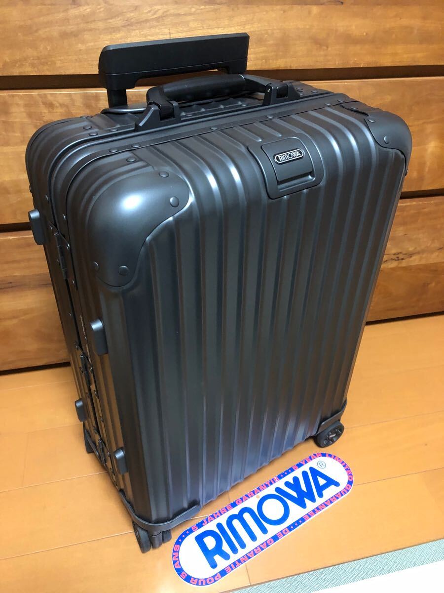 ☆美品☆希少☆RIMOWA リモワ　ステルス　35L 早い者勝ち　廃盤_1
