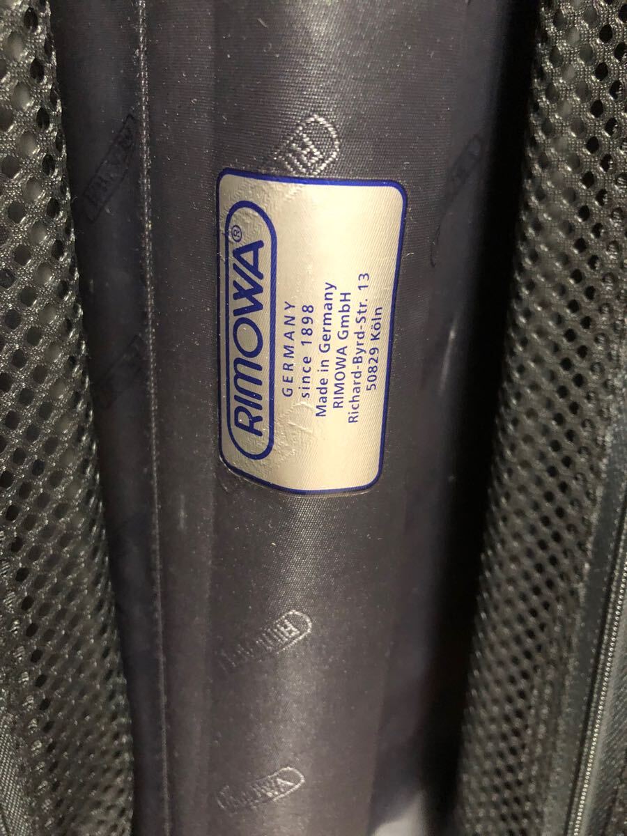 ☆美品☆希少☆RIMOWA リモワ　ステルス　35L 早い者勝ち　廃盤_8