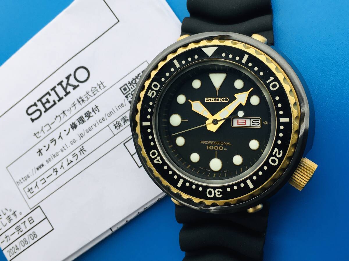 早い者勝ち メーカーOH済 防水テスト済 セイコープロフェッショナル 