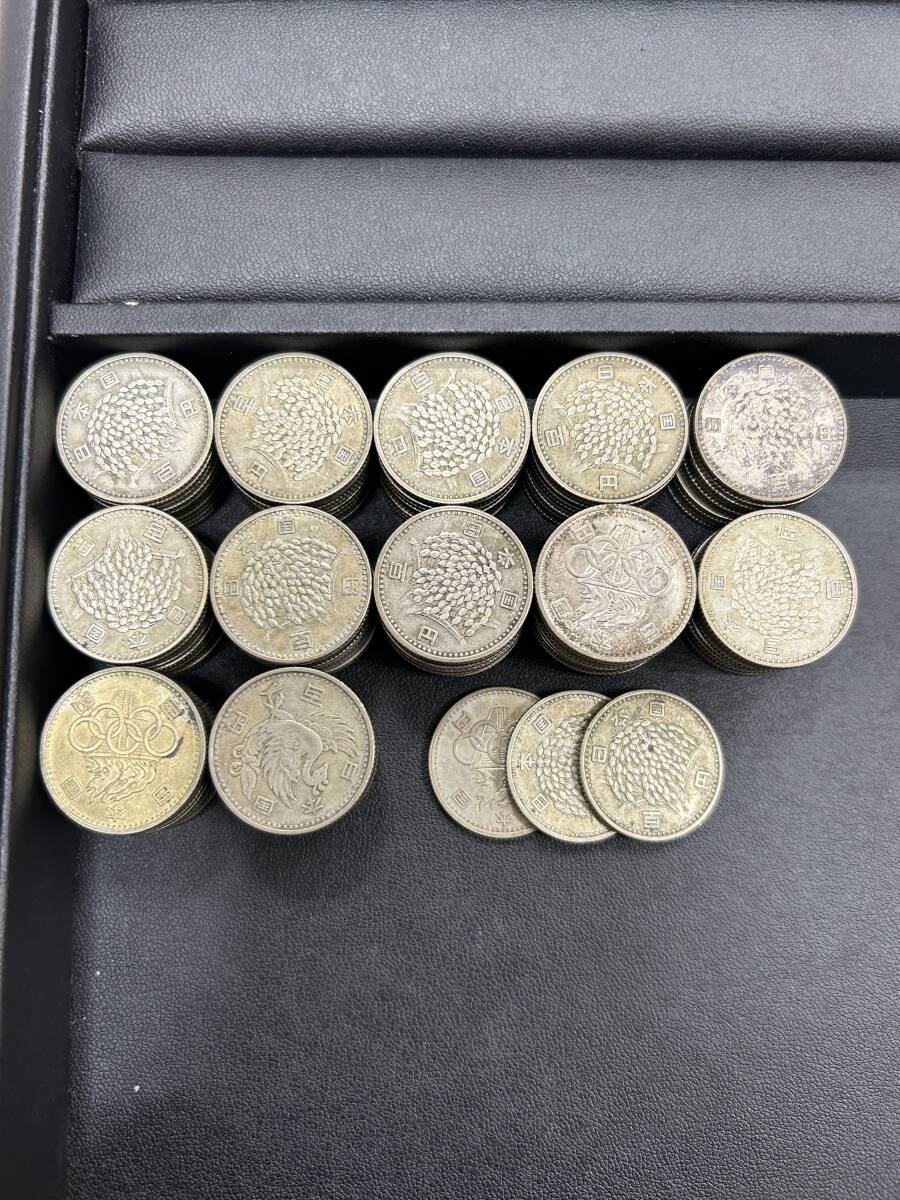 鳳凰 稲穂 100円銀貨 ◇1円スタート◇100円銀貨◇旧100円◇おまとめ 0