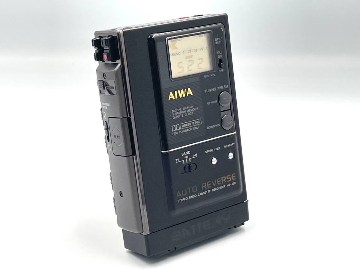 ジャンク AIWA HS-J20 CassetteBoy ポータブルラジオカセット