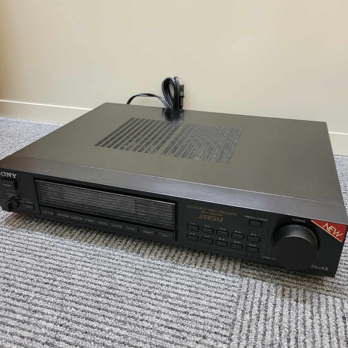SONY Wave Optimizer Tuner Stereo eBay | ST-S333ESG ☆ AM⁄FM ソニー