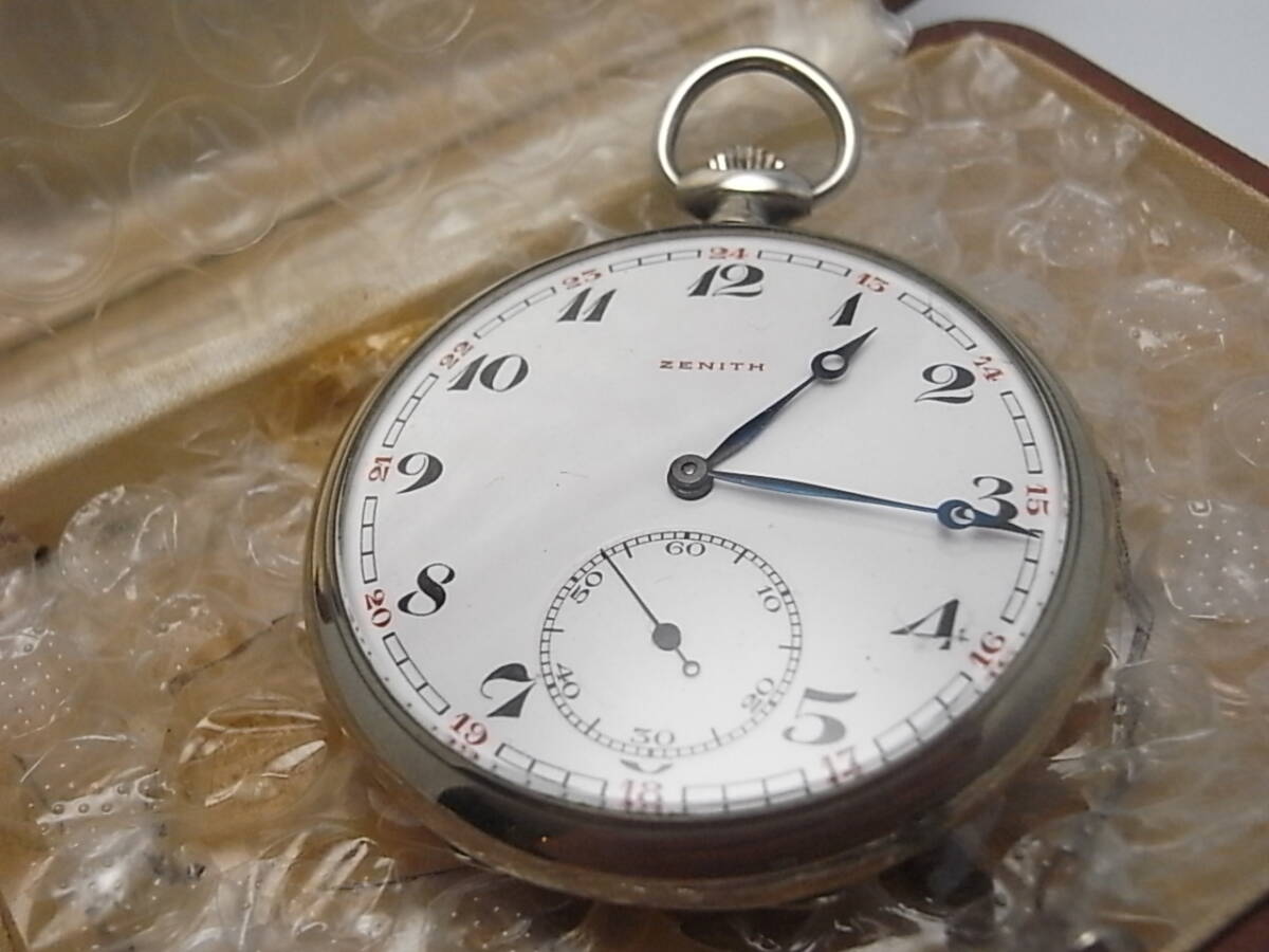 必読商品説明 廃業時計店より ZENITH GRAND PRIX PARIS 1900 中古作動品