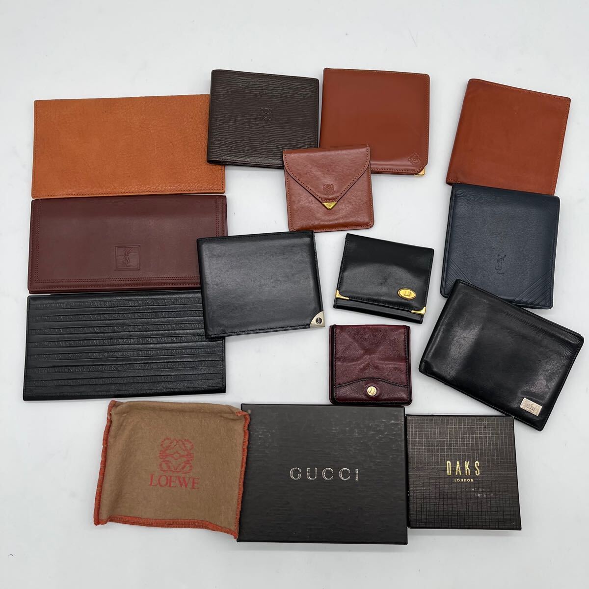 ★VAN JAC ヴァンヂャケット 牛革×メルトン異種素材の組み合わせ!! 定番アーチロゴ刺繍 ロングウォレット ブラック★