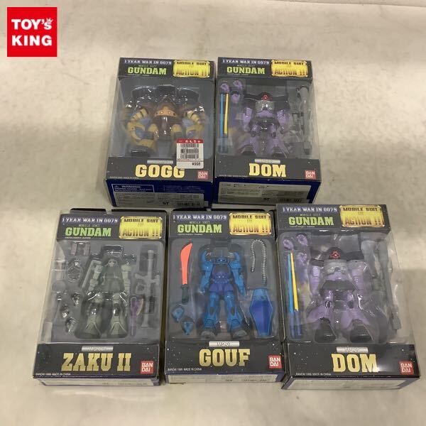 1円〜 未開封含 MIA MOBILE SUIT IN ACTION!! 機動戦士ガンダム ドム