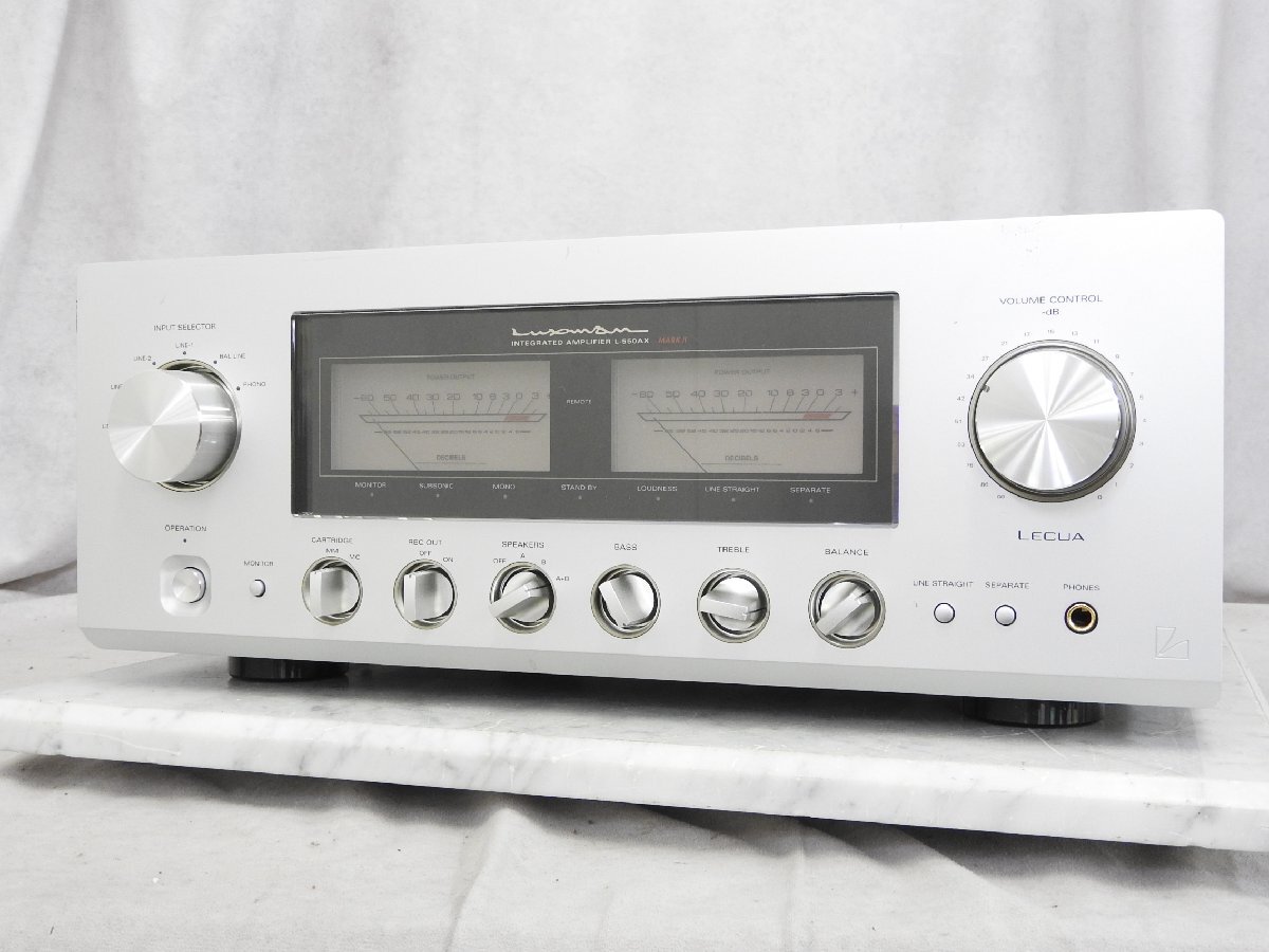 LUXMAN プリメインアンプ - L-550AX ラックスマン L-550AXII｜製品情報 