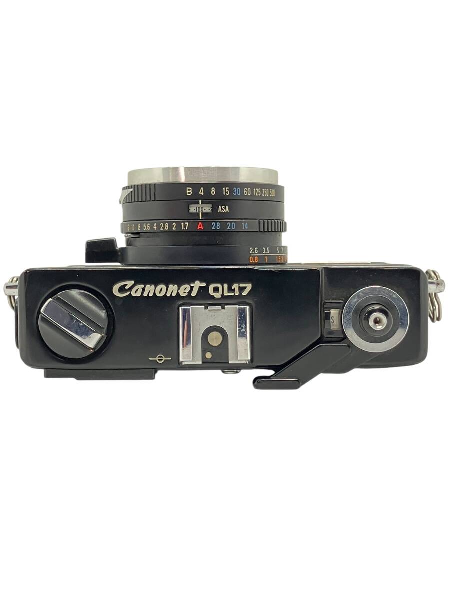 Canon キャノン Canonet QL17 G-Ⅲ QL G-3 40mm 1:1.7 ブラック 黒