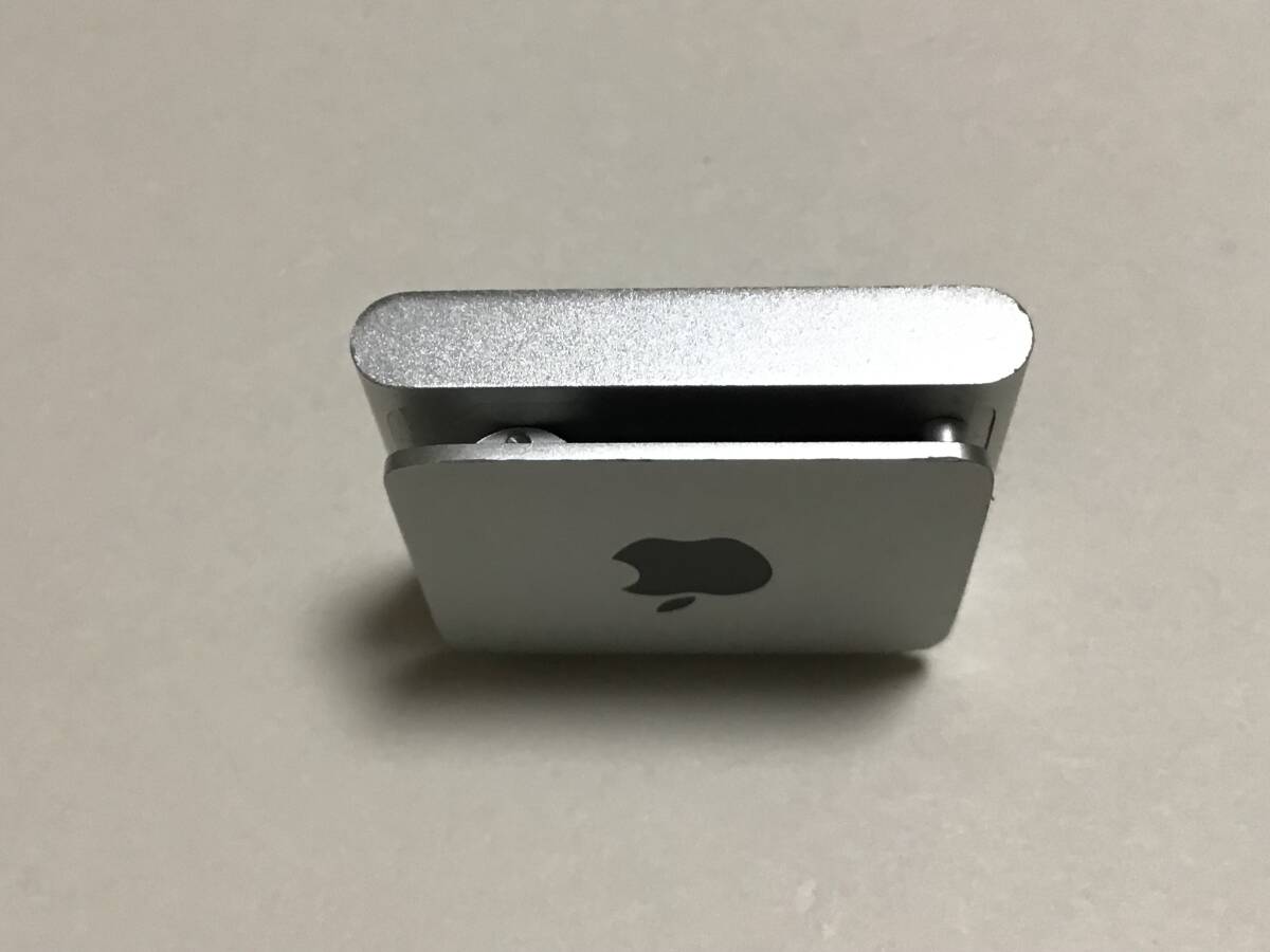 iPod shuffle 4世代シルバーno.101バッテリー交換済作動品