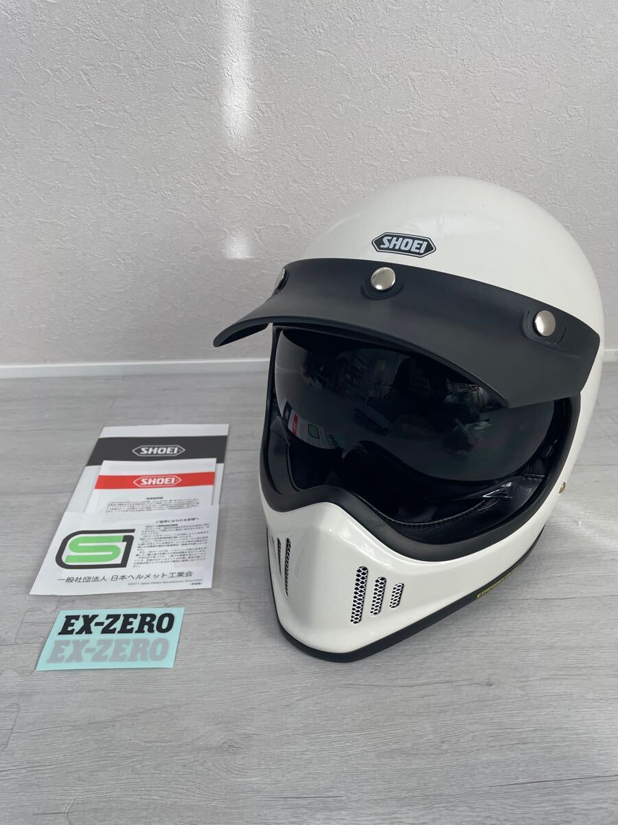 EX-ZERO SHOEI HELMET｜ヘルメット FULL-FACE | オフホワイト EX フル 