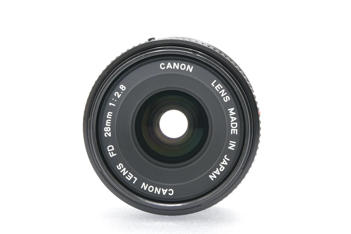 FD Canon 28mm f2.8 Lens f⁄2.8 Review - CANON Mount Angle Wide NEW F2