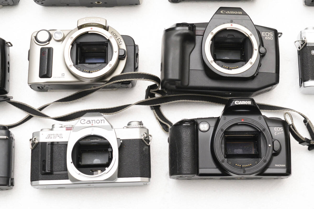 ☆30個まとめ☆ CANON キヤノン AF MF フィルムカメラ ジャンク 大量