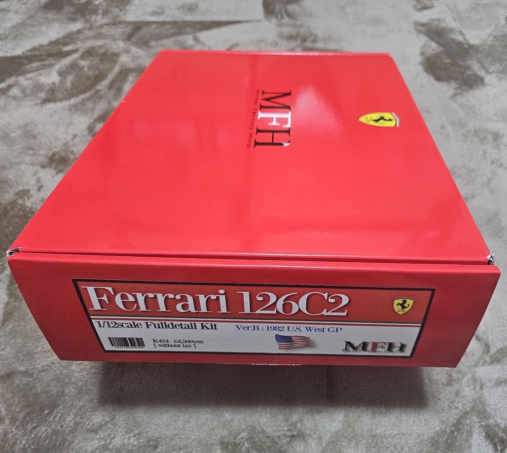 MFH 1/12 Ferrari 126C2(ver.B) モデルファクトリー・ヒロ 未組立て