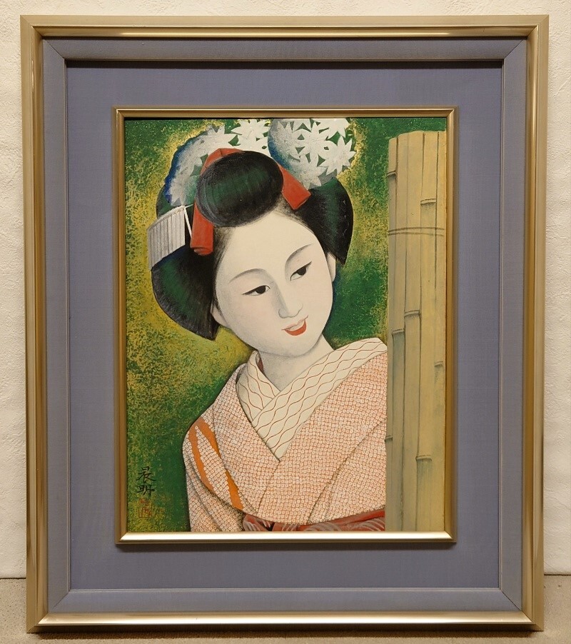 Yahoo!オークション 油彩画 谷本ためひろ 『パリ下町好日』 真作WISH