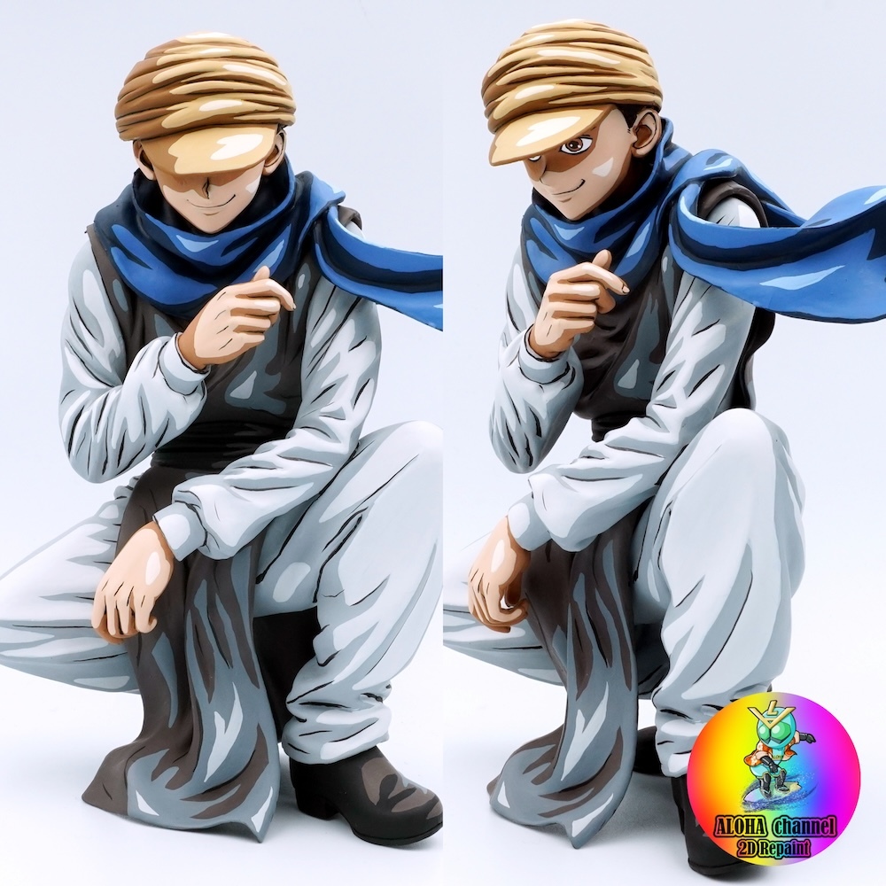 HUNTER×HUNTER ジン フリークス フィギュア フルリペイント 二次元塗装