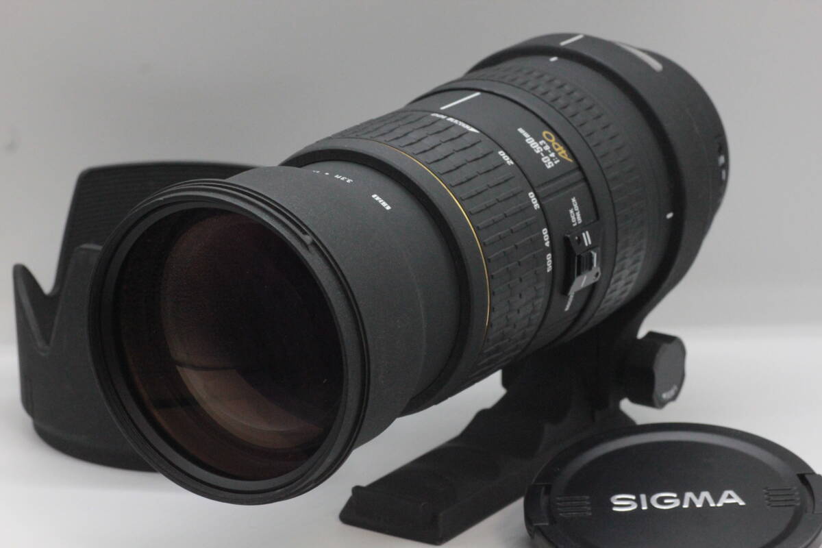50-500mm DG HSM シグマ APO F4.5-6.3 SIGMA OS Sigma 1円〜 50-