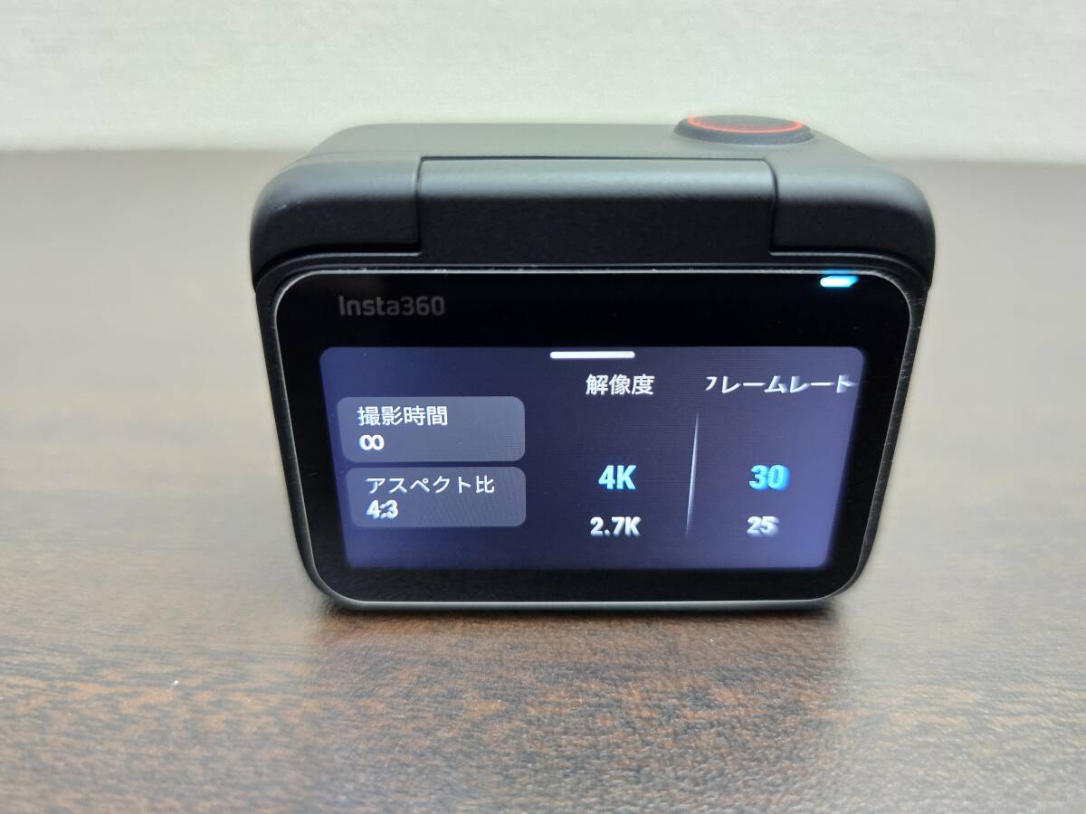 【極美品】正規品Insta360 GO 3S 128GB & アルミ合金ケージ付き[4K/アクションカメラ/アクションカム]_2