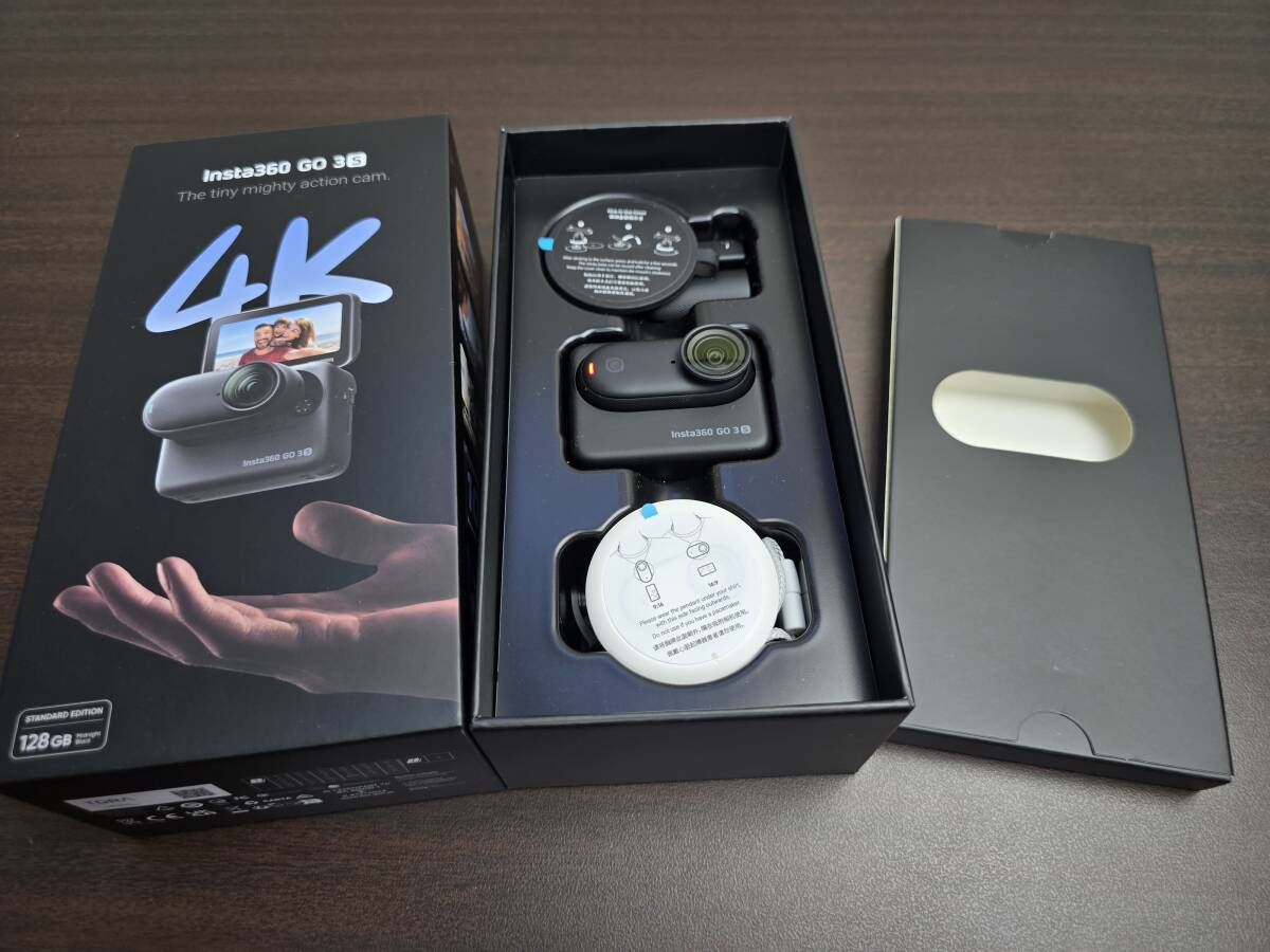 【極美品】正規品Insta360 GO 3S 128GB & アルミ合金ケージ付き[4K/アクションカメラ/アクションカム]_8