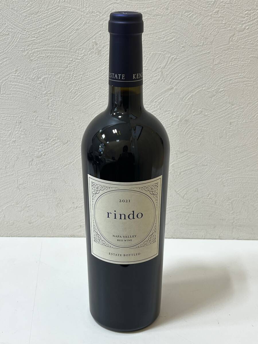 ☆ 未開栓 KENZO ESTATE ケンゾー エステート 紫鈴 2021 rindo 赤ワイン NAPA VALLEY RED WINE 15.2% 750ml 管EHAR