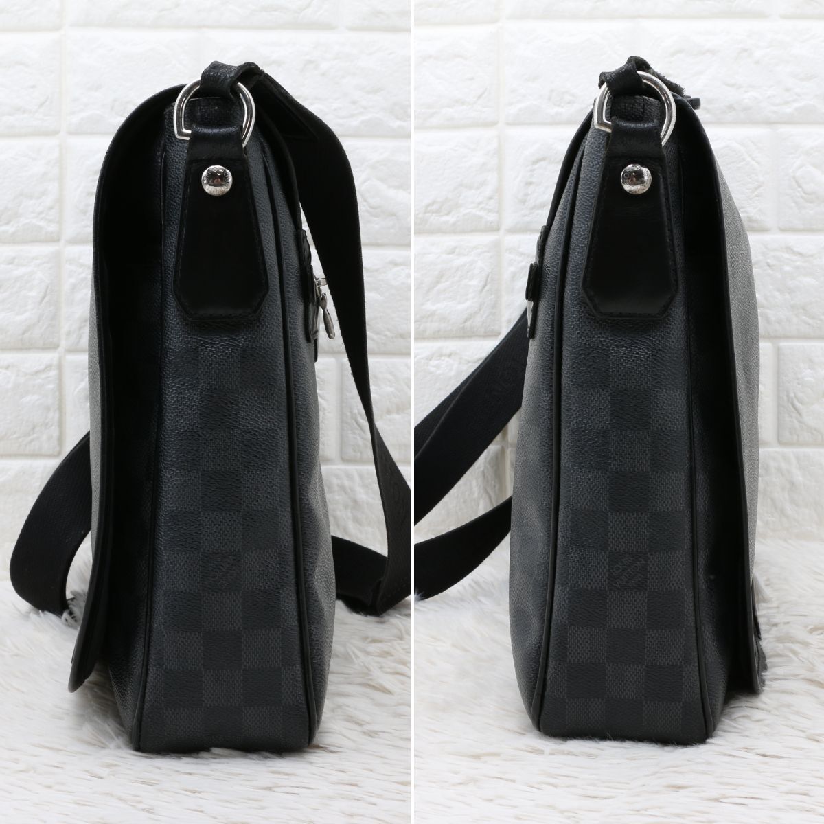 LOUIS VUITTON ルイヴィトン ダニエル MM ダミエ グラフィット N58029 