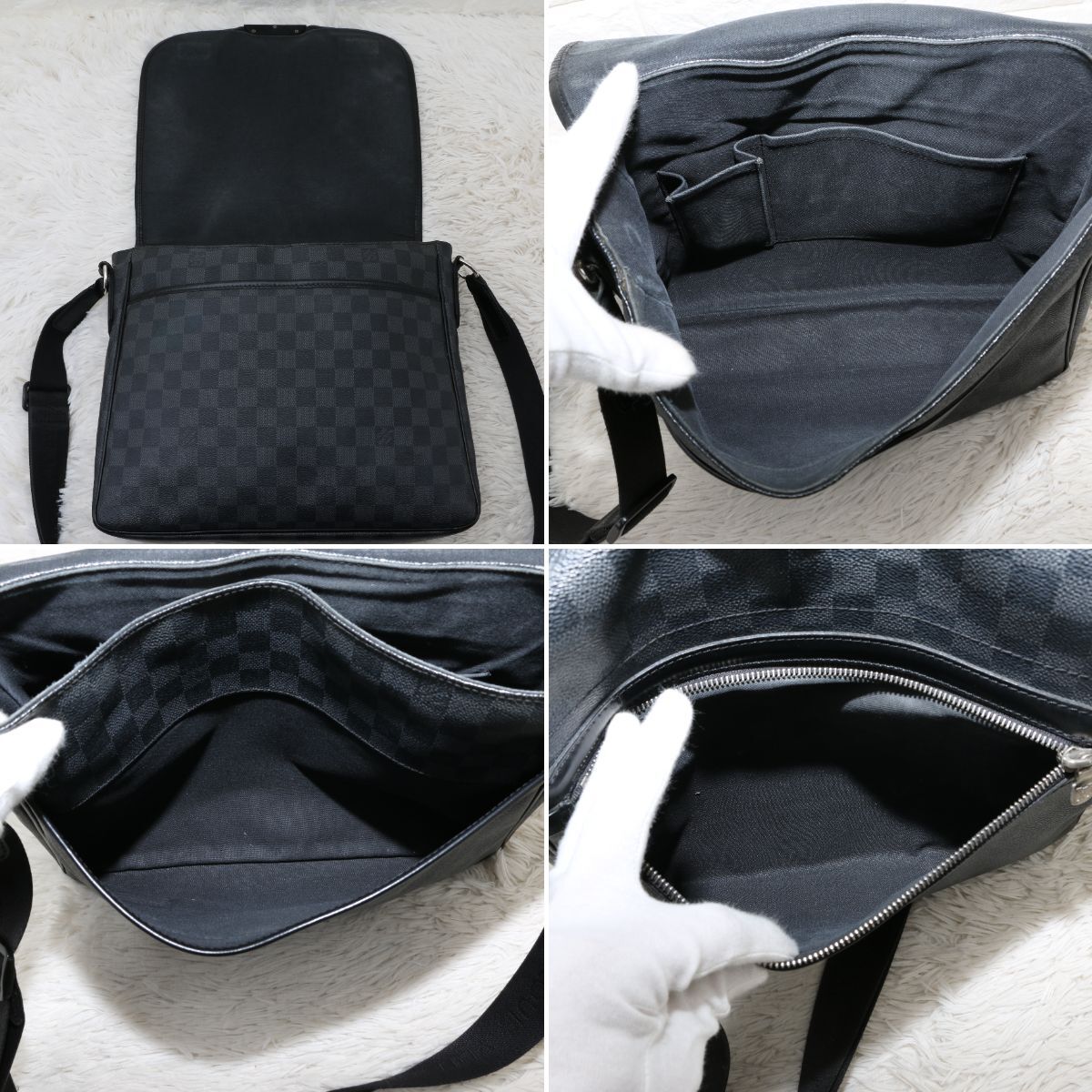 LOUIS VUITTON ルイヴィトン ダニエル MM ダミエ グラフィット N58029 