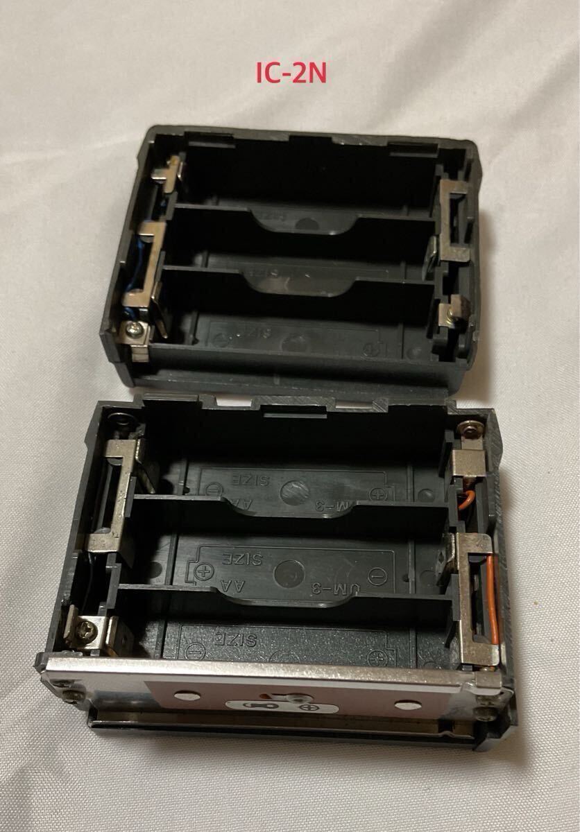 ICOM IC-2N IC-3N ハンディ トランシーバー　スピーカーマイク付き_10