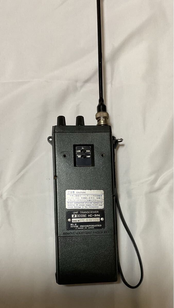 ICOM IC-2N IC-3N ハンディ トランシーバー　スピーカーマイク付き_3