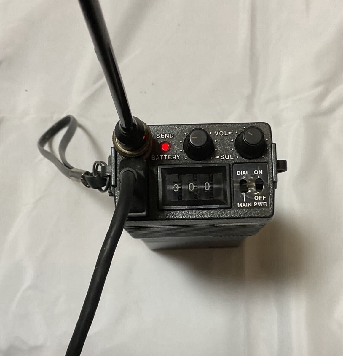 ICOM IC-2N IC-3N ハンディ トランシーバー　スピーカーマイク付き_4