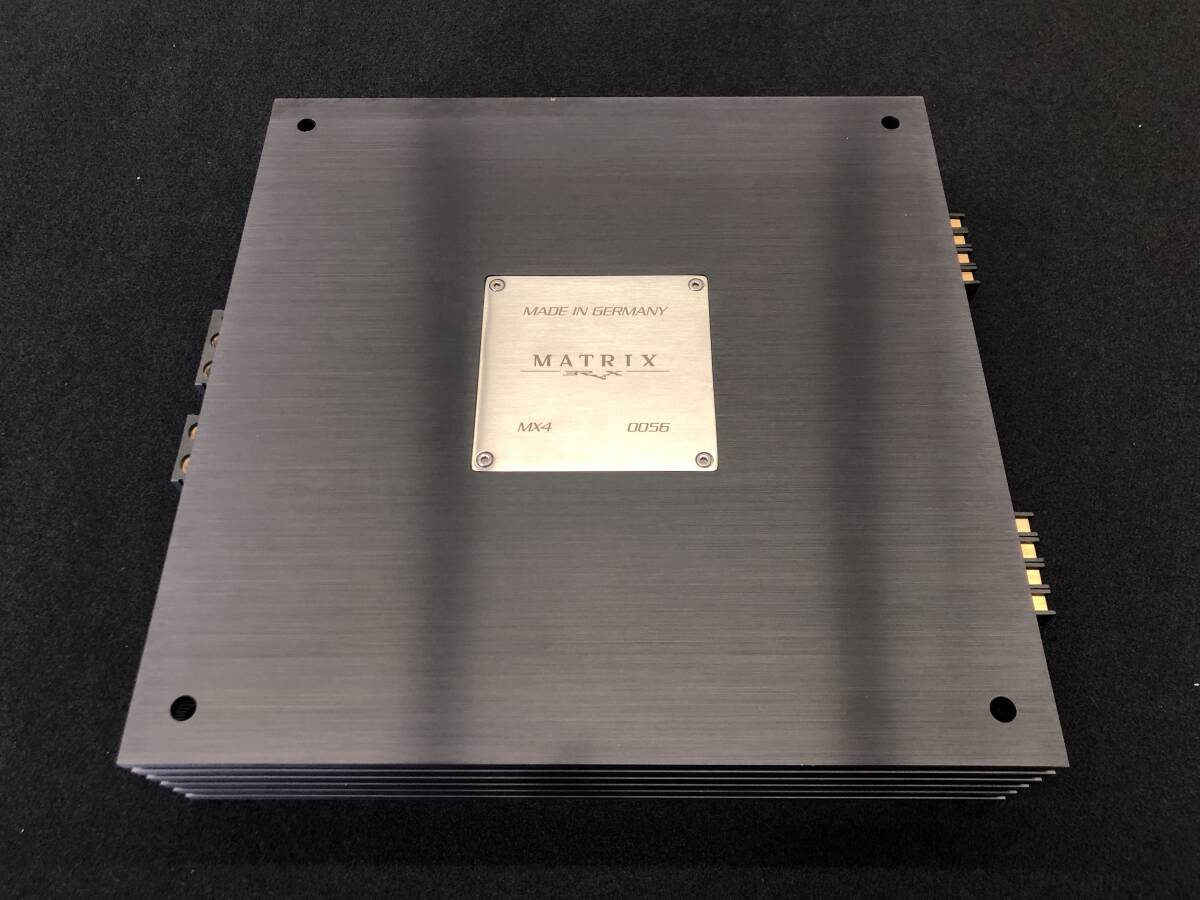 「ブラックス BRAX MX4　4chパワーアンプ　中古品　！！」 BRAX ブラックス Yahoo!オークション 4h ハイエンド パワーアンプ