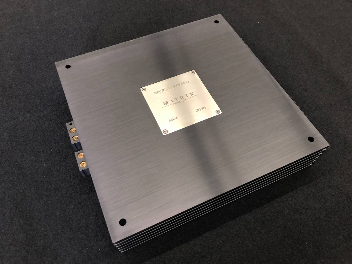 「ブラックス BRAX MX4　4chパワーアンプ　中古品　！！」 BRAX ブラックス Yahoo!オークション 4h ハイエンド パワーアンプ