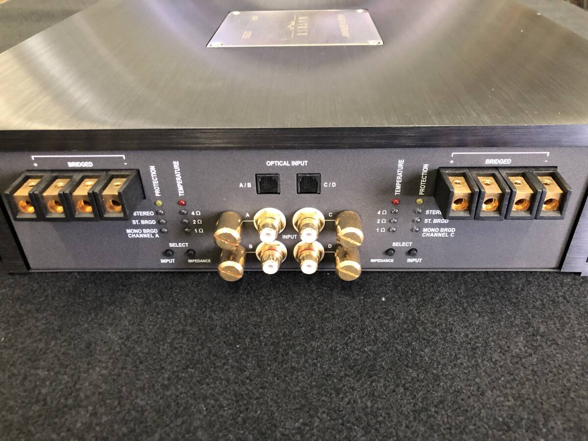 「ブラックス BRAX MX4　4chパワーアンプ　中古品　！！」 BRAX ブラックス Yahoo!オークション 4h ハイエンド パワーアンプ