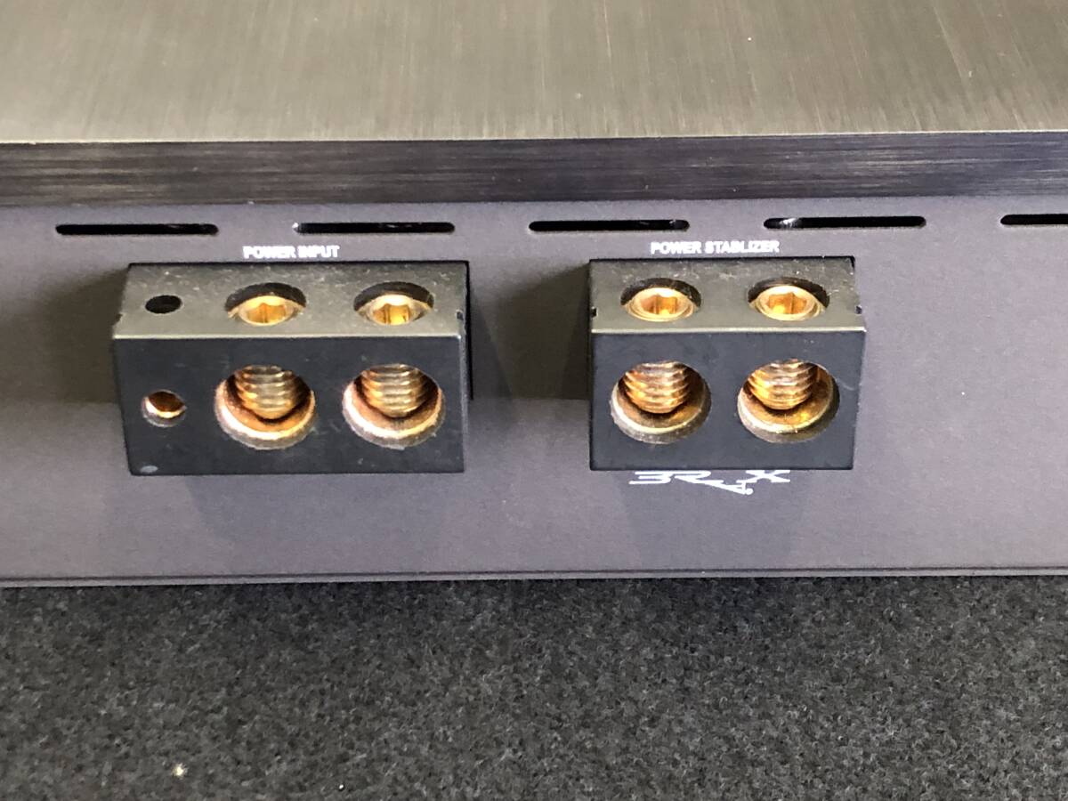 「ブラックス BRAX MX4　4chパワーアンプ　中古品　！！」 BRAX ブラックス Yahoo!オークション 4h ハイエンド パワーアンプ