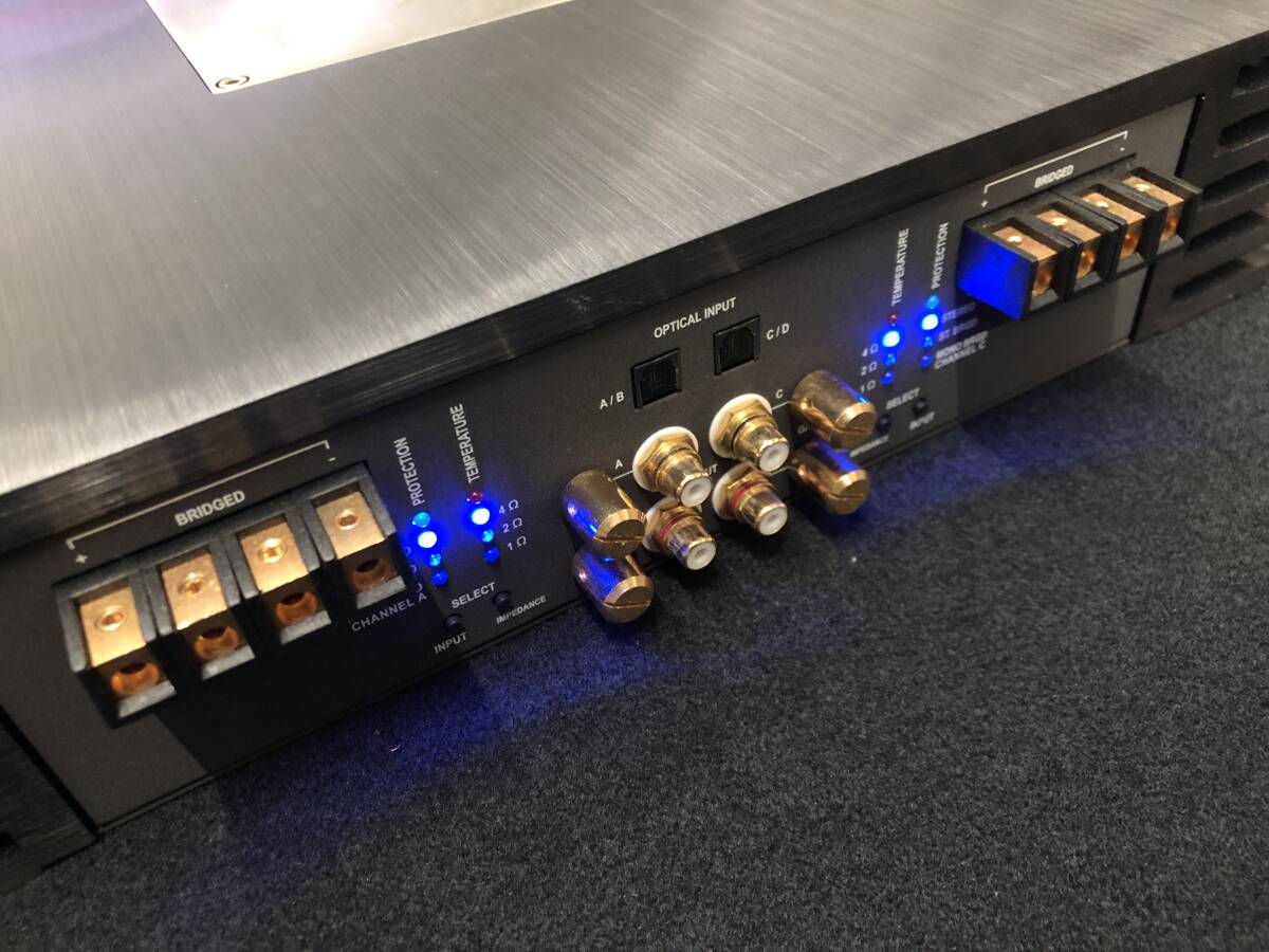 「ブラックス BRAX MX4　4chパワーアンプ　中古品　！！」 BRAX ブラックス Yahoo!オークション 4h ハイエンド パワーアンプ