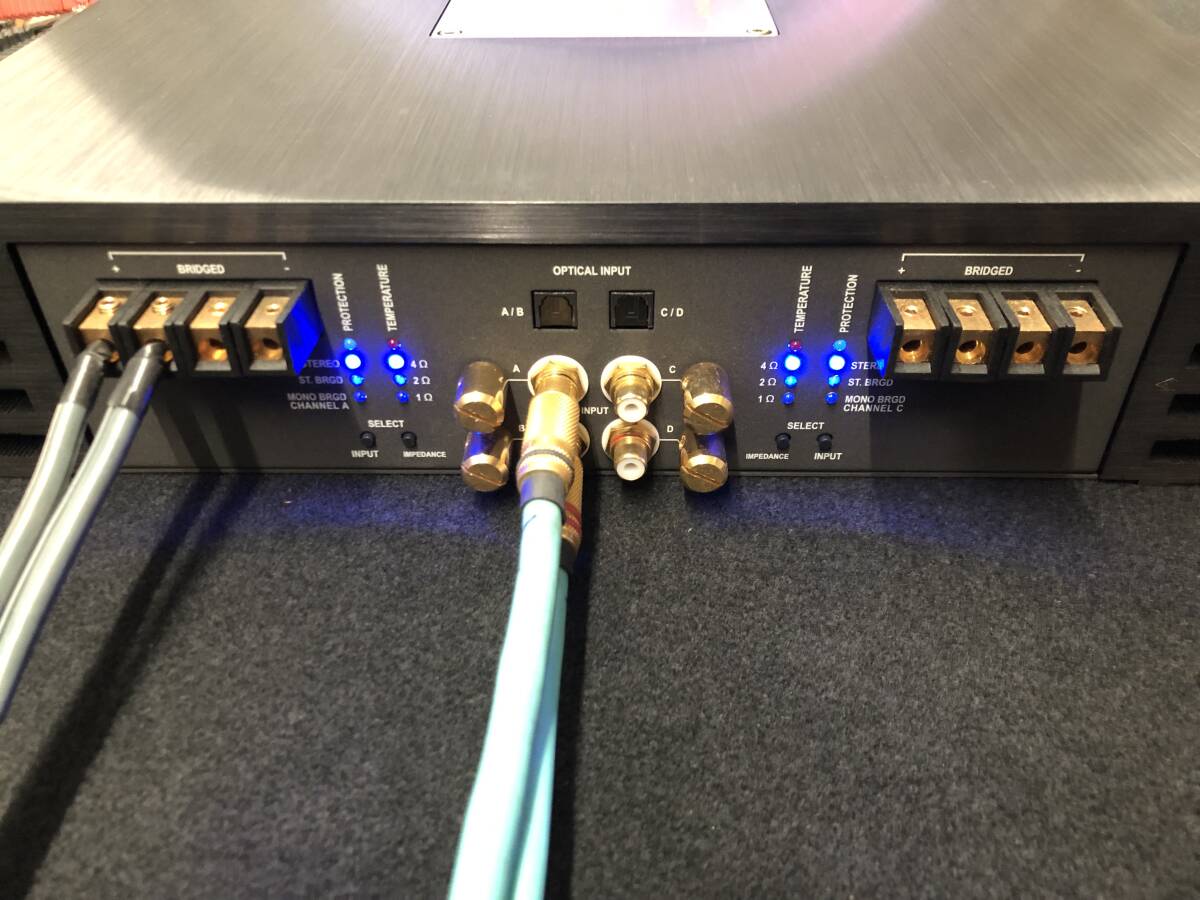 「ブラックス BRAX MX4　4chパワーアンプ　中古品　！！」 BRAX ブラックス Yahoo!オークション 4h ハイエンド パワーアンプ