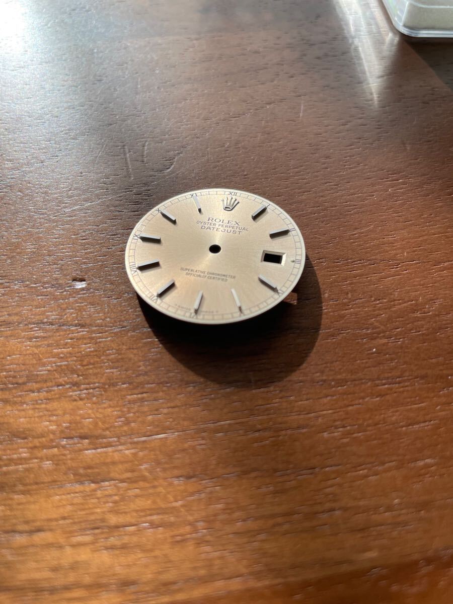 正規品　美品 ROLEX ロレックス DATEJUST デイトジャスト 文字盤 シャンパン_6