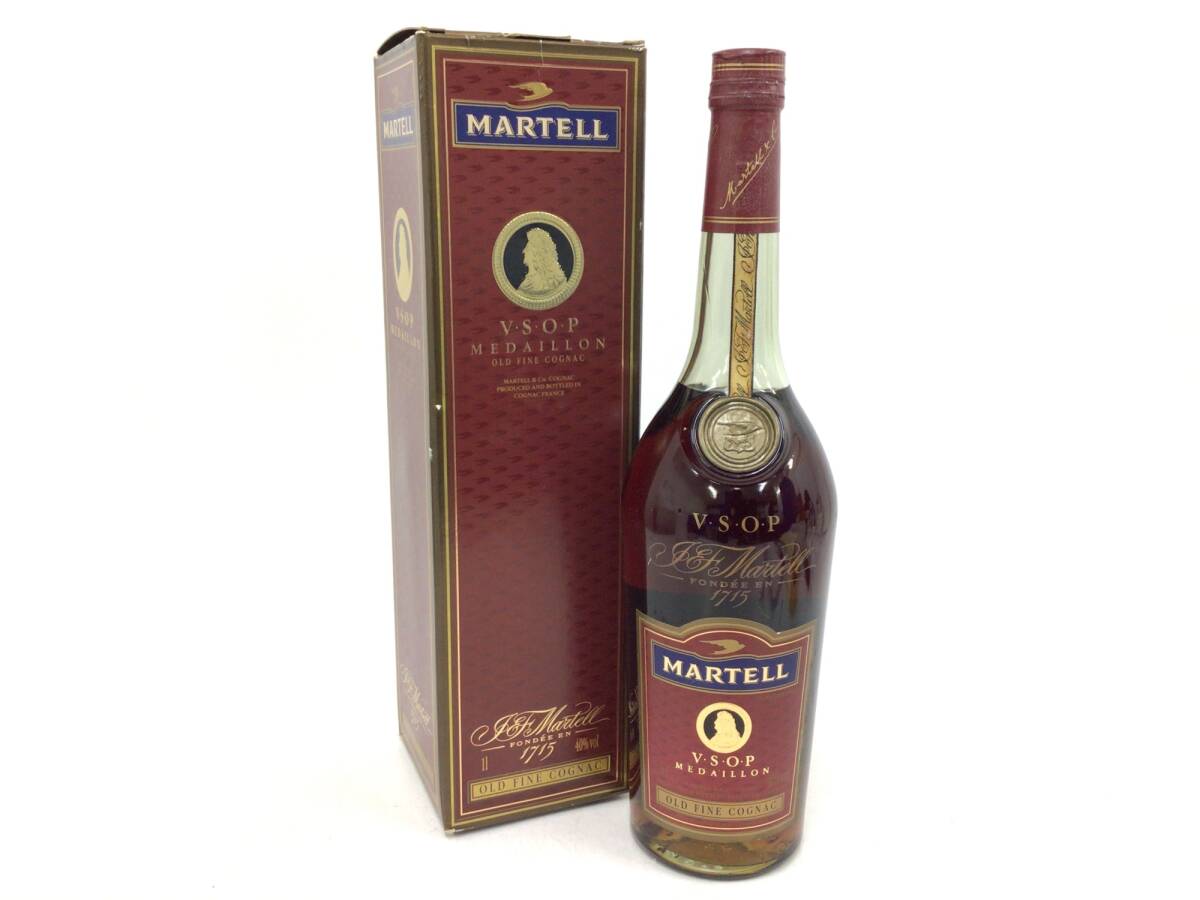 ブランデー brandy マーテル VSOP メダイヨン 赤ラベル 1000ml 40