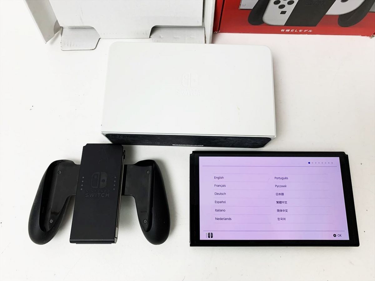 1円】任天堂 有機ELモデル Nintendo Switch 本体 セット ホワイト 初期