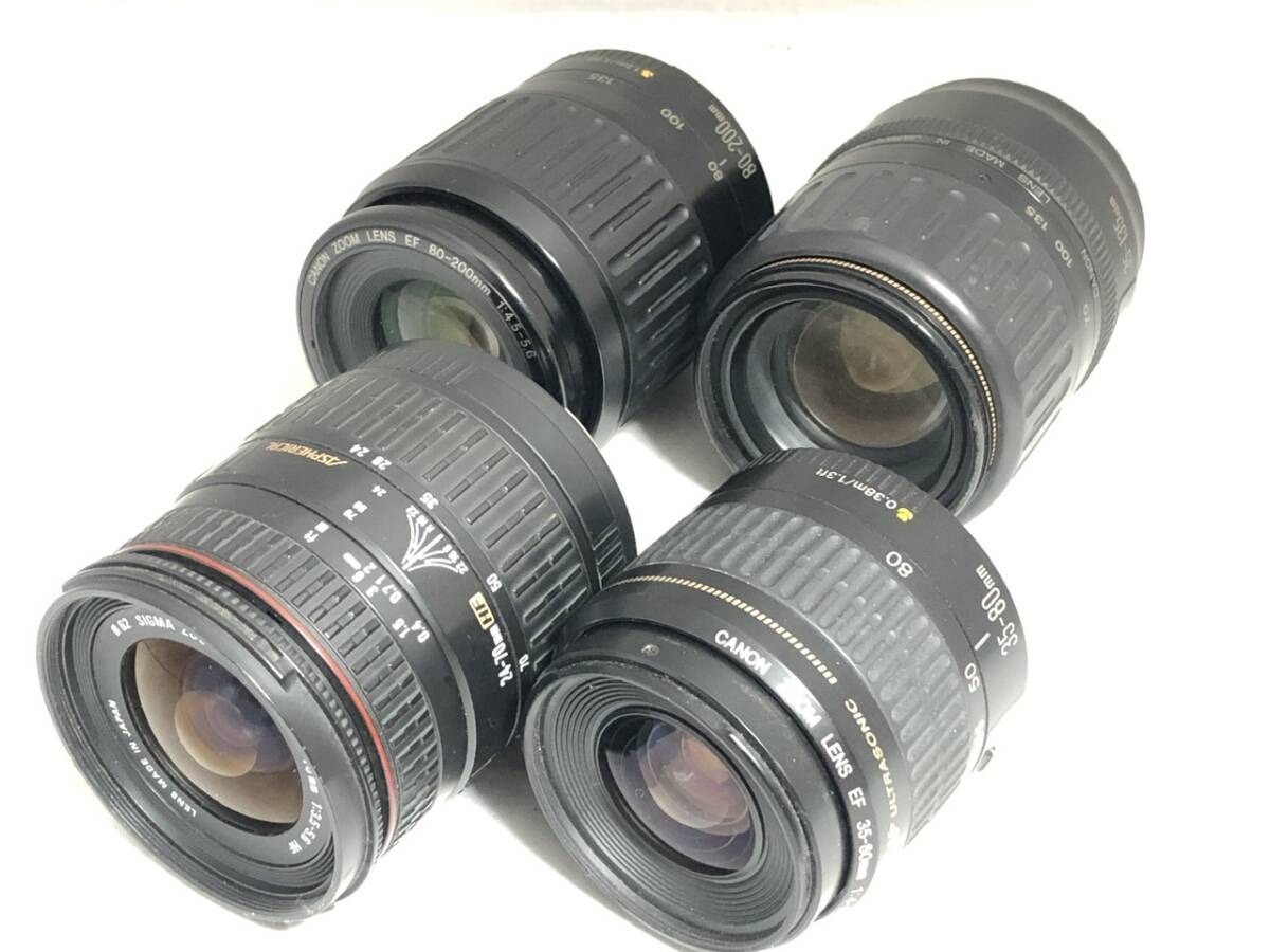 ☆実用品☆ キヤノン Canon EF 35-80mm USM ， 35-135mm USM ， 80 