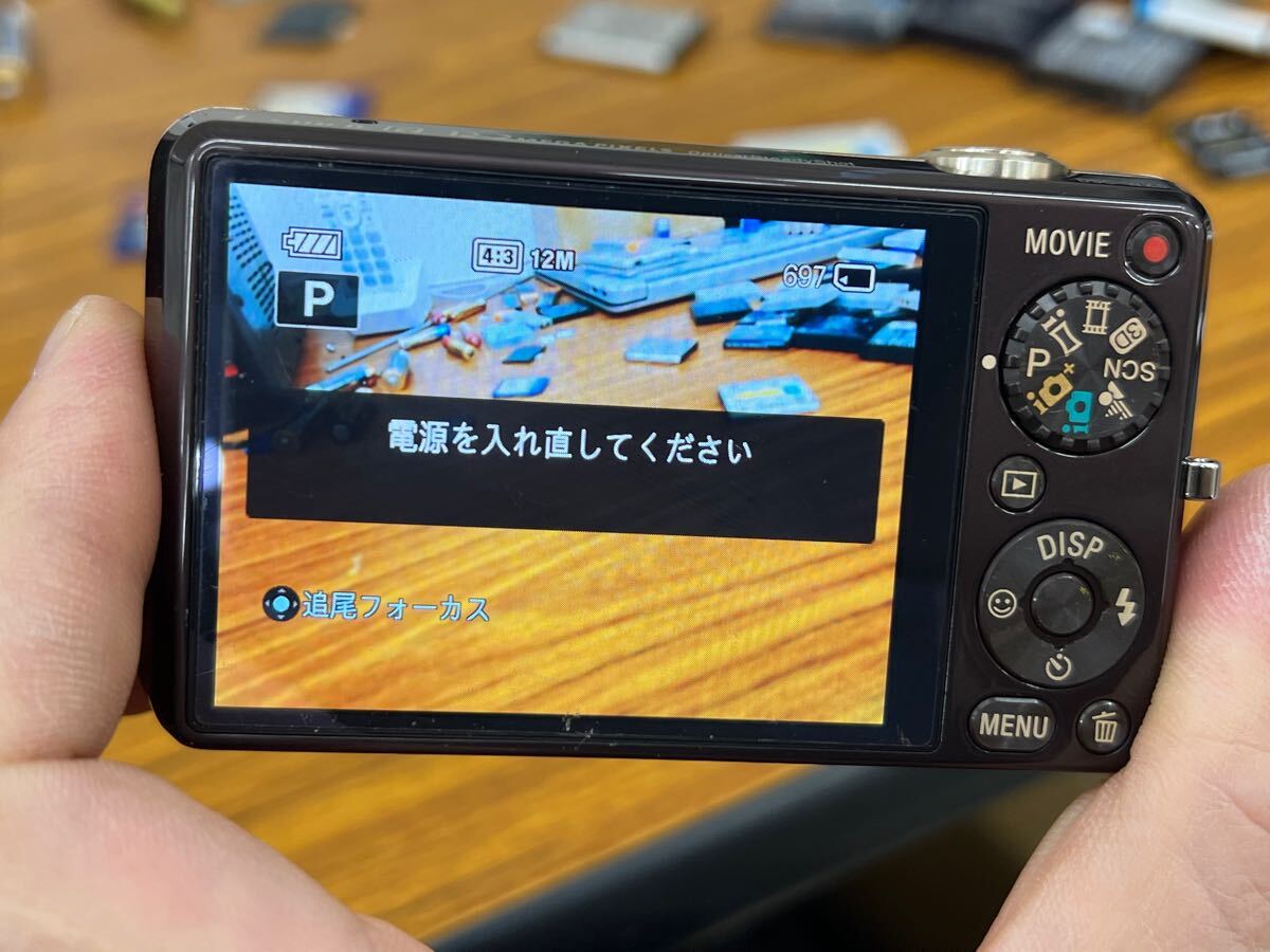 SONY ソニーデジタルカメラ DSC-WX5 通電済み ジャンク 【公式通販】