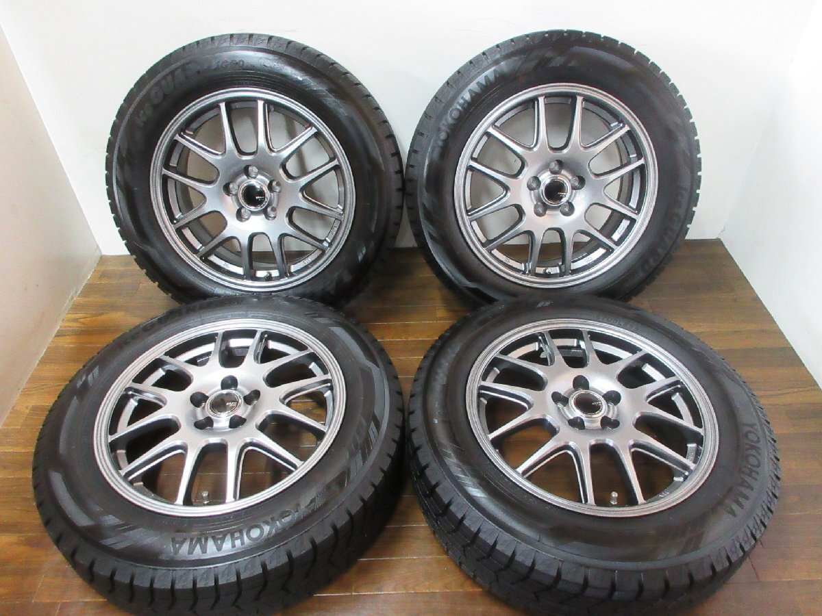 【送料無料・税込み】 Zack JP-205 16in6.5J+41 5穴PCD100 YK アイスガードiG60 195/65R16 ライズ/ ロッキー ハイブリッド JP-205 送料無料・税込み 16in6.5J+41 ブラックシルバーアルミ 車用ホイール 0