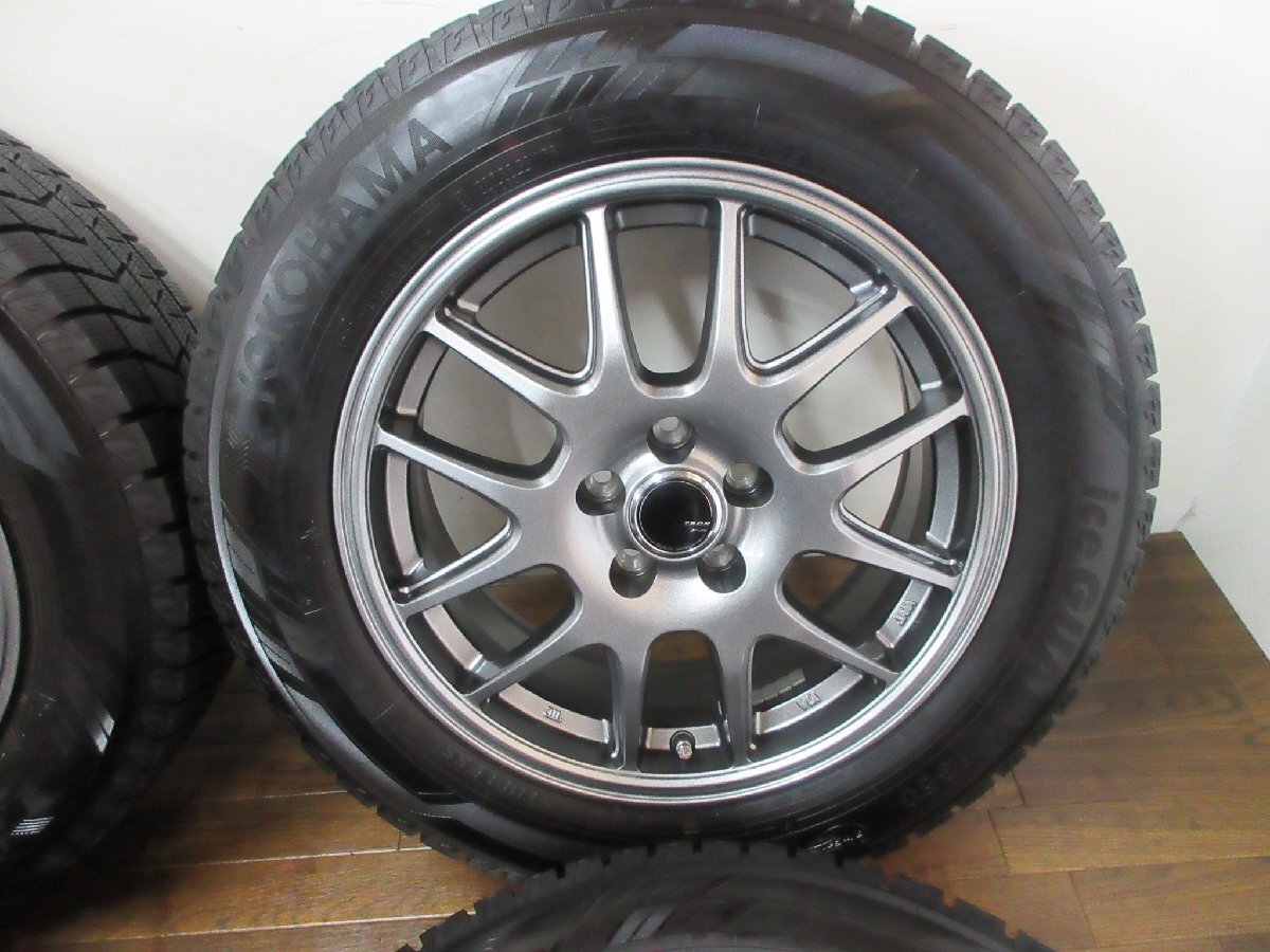 【送料無料・税込み】 Zack JP-205 16in6.5J+41 5穴PCD100 YK アイスガードiG60 195/65R16 ライズ/ ロッキー ハイブリッド JP-205 送料無料・税込み 16in6.5J+41 ブラックシルバーアルミ 車用ホイール 0