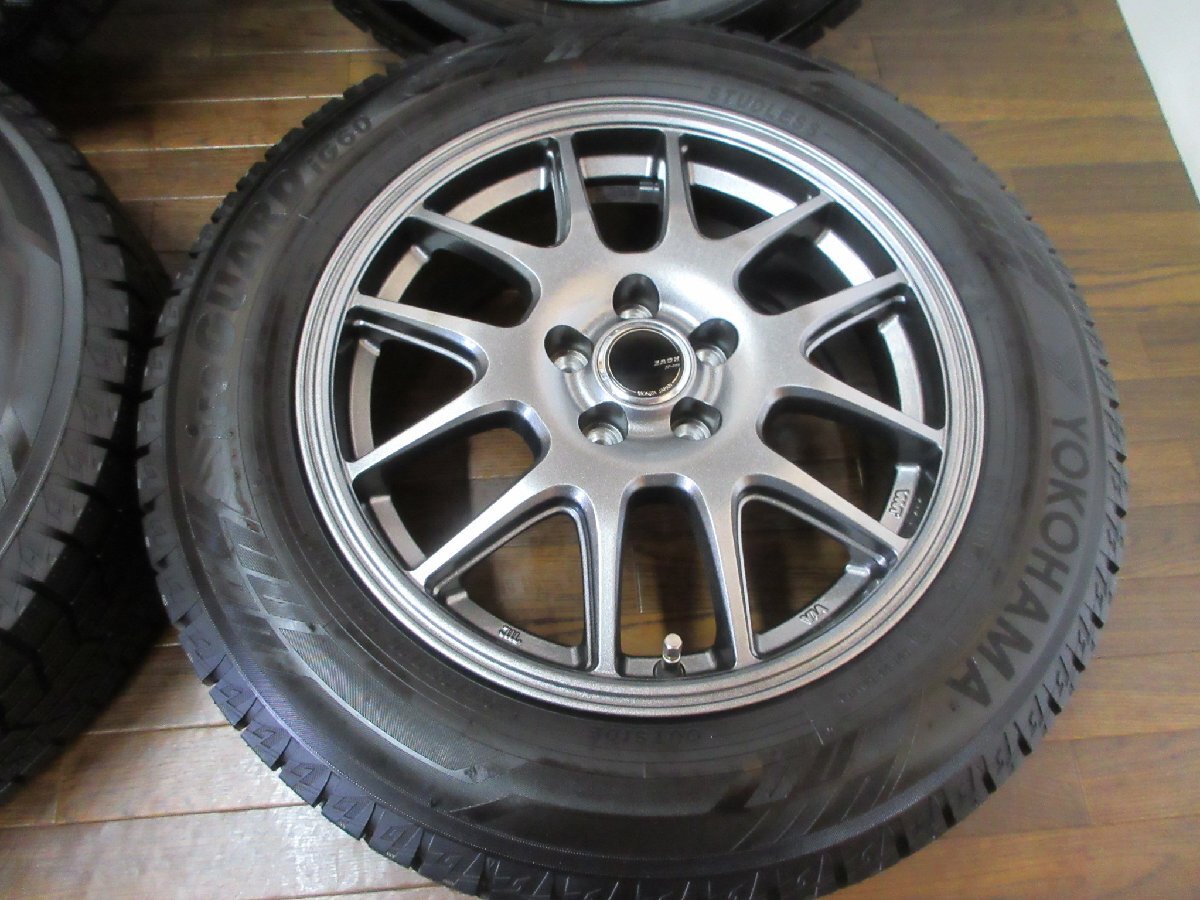 【送料無料・税込み】 Zack JP-205 16in6.5J+41 5穴PCD100 YK アイスガードiG60 195/65R16 ライズ/ ロッキー ハイブリッド JP-205 送料無料・税込み 16in6.5J+41 ブラックシルバーアルミ 車用ホイール 0