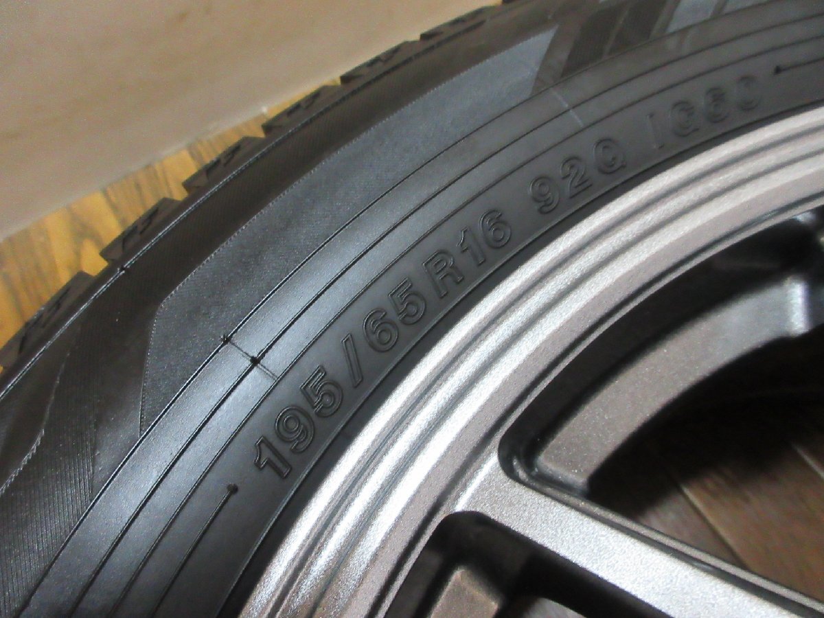 【送料無料・税込み】 Zack JP-205 16in6.5J+41 5穴PCD100 YK アイスガードiG60 195/65R16 ライズ/ ロッキー ハイブリッド JP-205 送料無料・税込み 16in6.5J+41 ブラックシルバーアルミ 車用ホイール 0