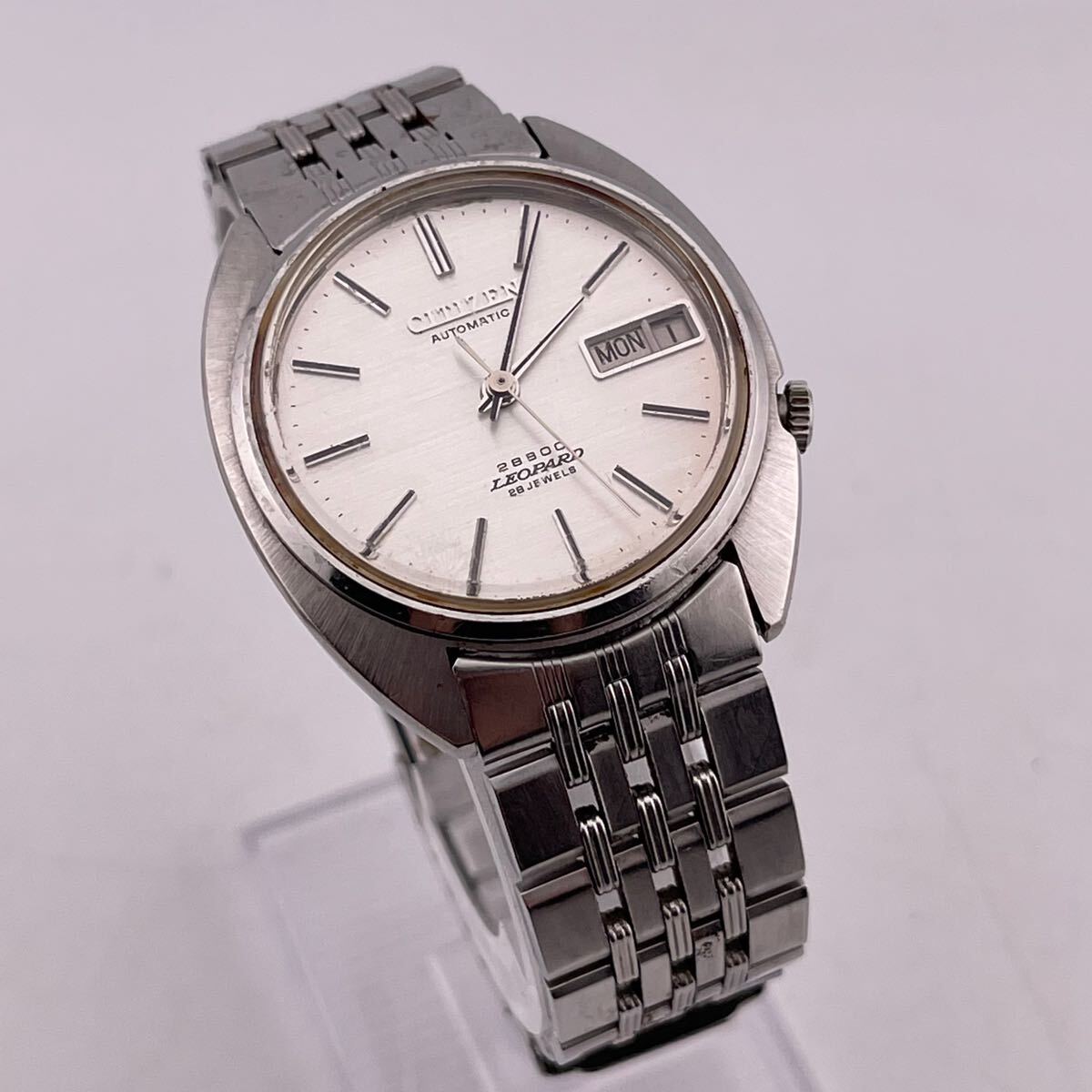 得価，高品質 CITIZEN シチズン 28800 LEOPARD 28石 20601254 自動巻き 