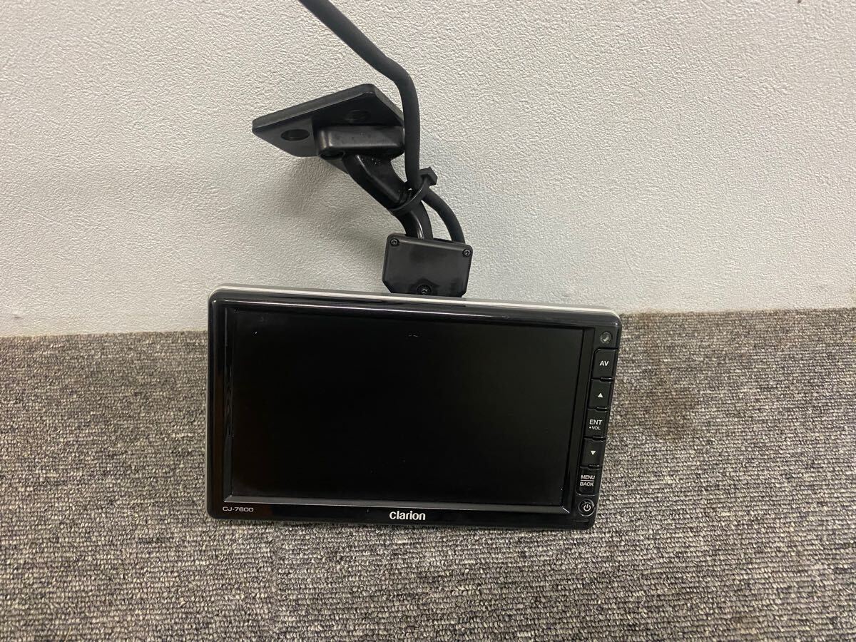 クラリオン Clarion バックモニター バックカメラ用 CJ-7600A 動作確認 