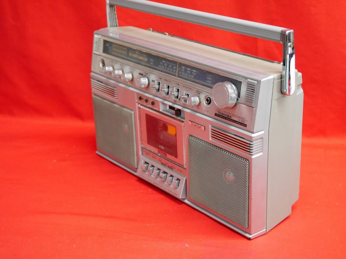 ♪昭和レトロ TOSHIBA 東芝 RT-S80 BOMBEAT ボンビート ステレオ