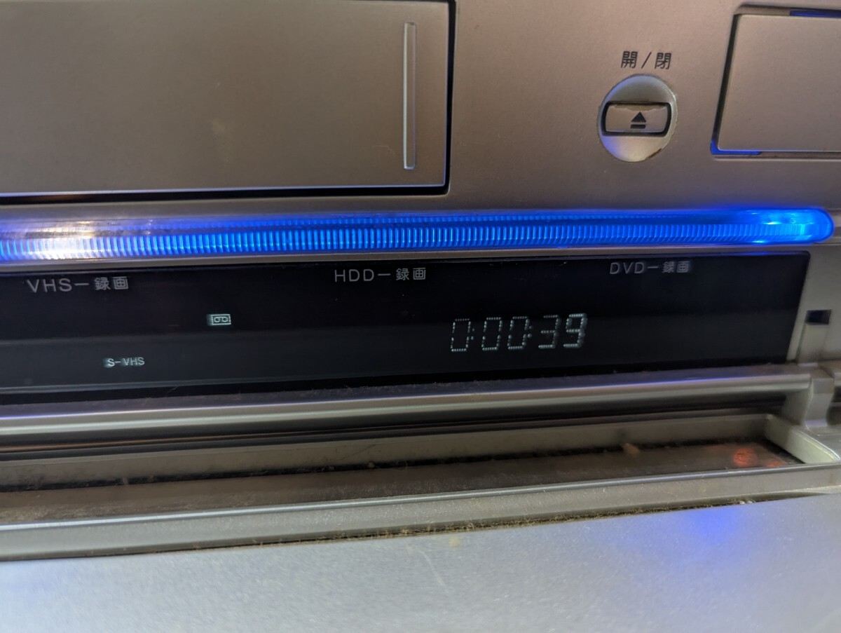 【動作品】Victor DR-MX3 VHS/DVD/HDD Victor DR-MX3 VHS/HDD/DVDレコーダー ジャンク品