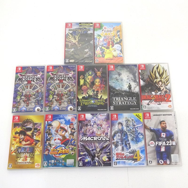☆中古☆Nintendo Switchソフト モンハン/ドラゴンボール/ドラクエ