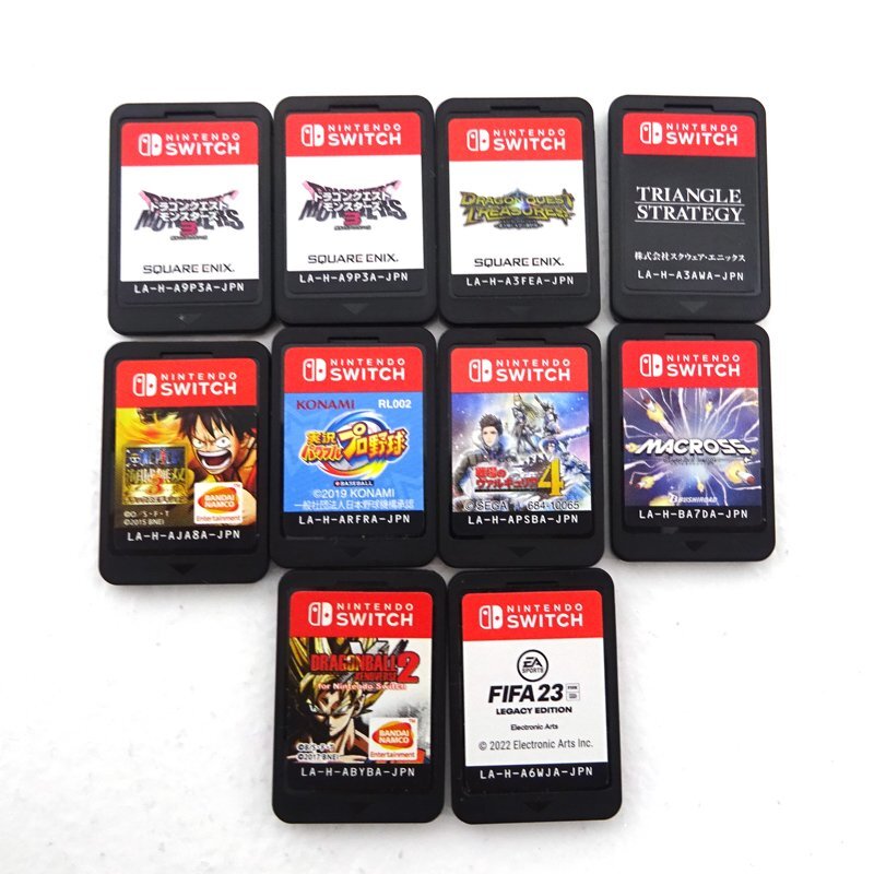 ☆中古☆Nintendo Switchソフト モンハン/ドラゴンボール/ドラクエ