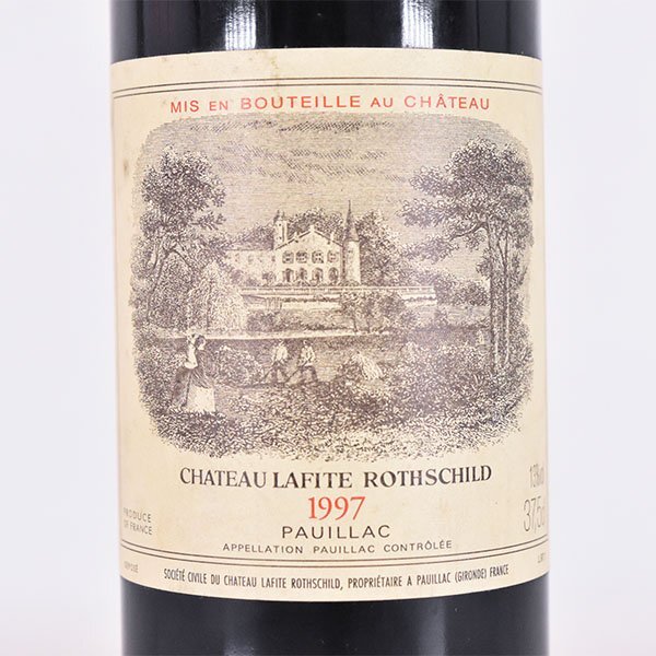 1円～★シャトー ラフィット ロートシルト 1997年 赤 ※ 375ml/ハーフ 13% ポイヤック ★五大シャトー Chateau LAFITE-ROTHSCHILD B090126 ラフィット ロートシルト 0 シャトー・ラフィット・ロートシルト1997（750ml フランス 1