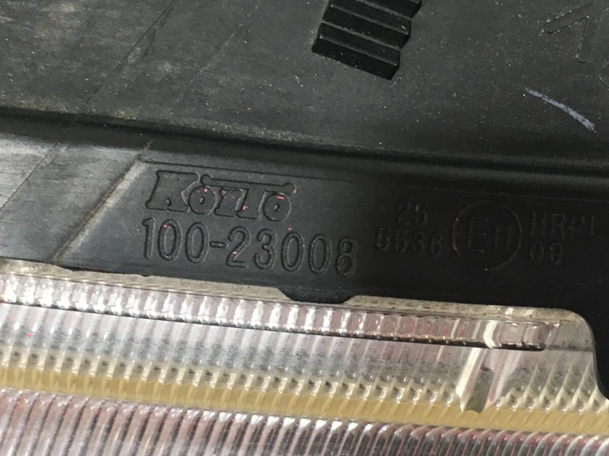 103-L0121b★ エルグランド オーテック TE52 左 ヘッドライト KOITO 100-23008 平成23年 HID プロジェクター 付 E52 TNE52 PE52 PNE52_5
